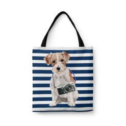 Jack Russell Travel Style Tote Bag