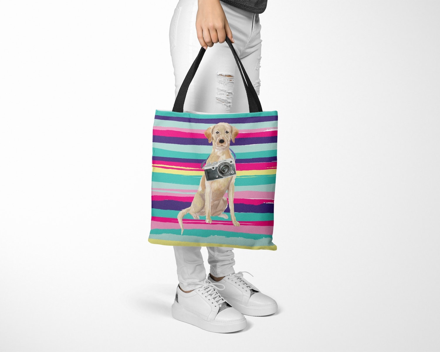 Labrador retriever Travel Style Tote Bag 14 Labrador retriever Travel Style Tote Bag - Image 12