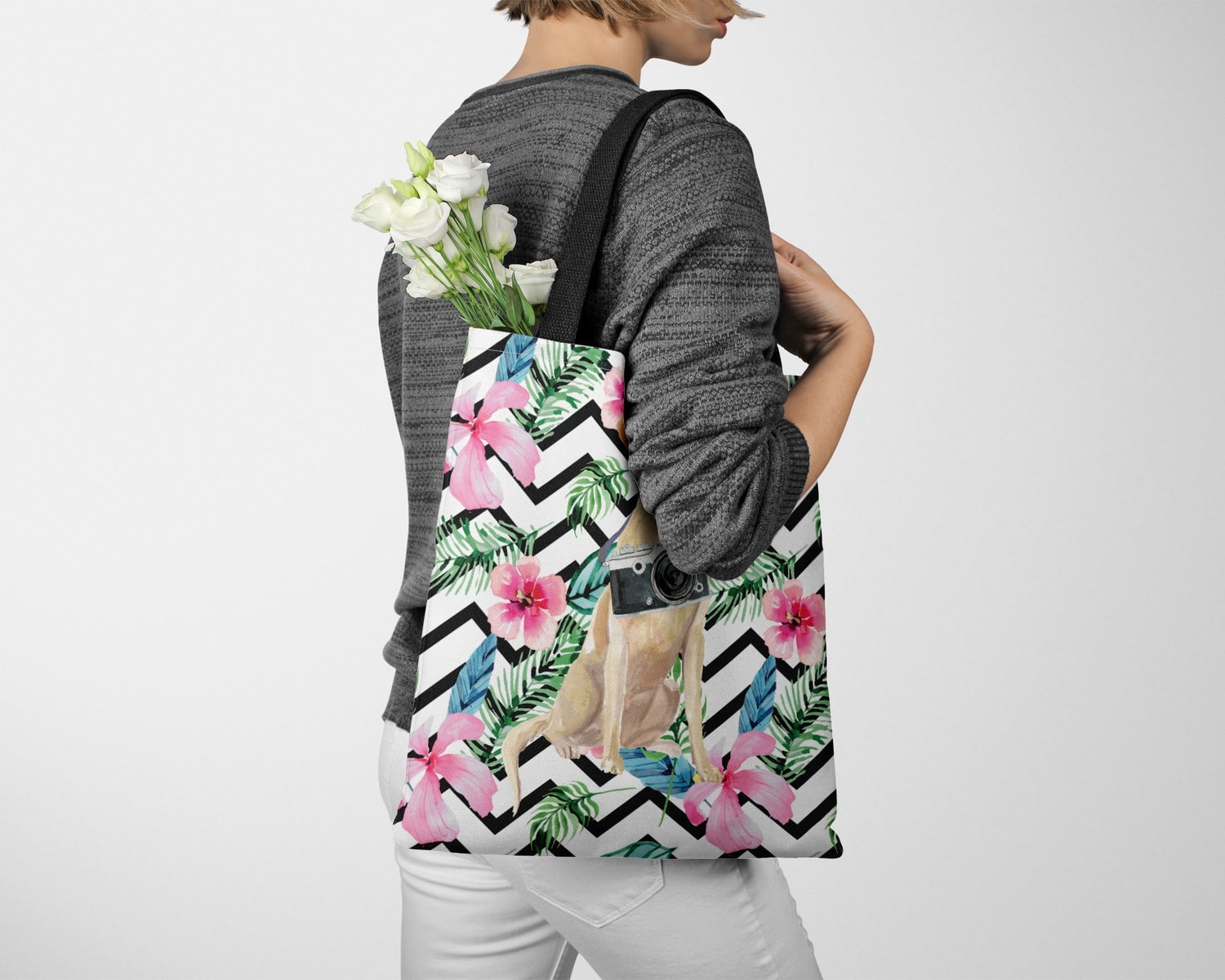 Labrador retriever Travel Style Tote Bag 15 Labrador retriever Travel Style Tote Bag - Image 13