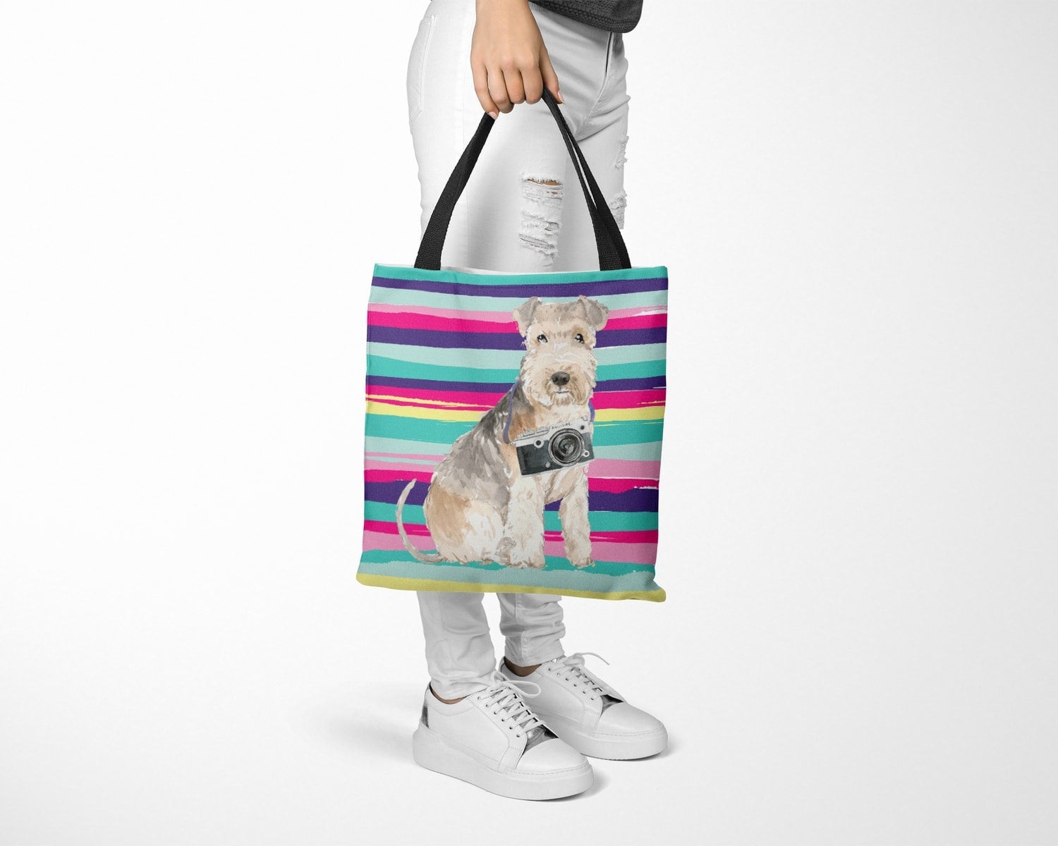 Lakeland Terrier Travel Style Tote Bag 14 Lakeland Terrier Travel Style Tote Bag - Image 12