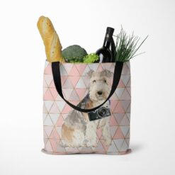 Lakeland Terrier Travel Style Tote Bag 36 travel dogs tote lakeland terrier luxe tote standing food