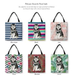 travel dogs tote malamute variations