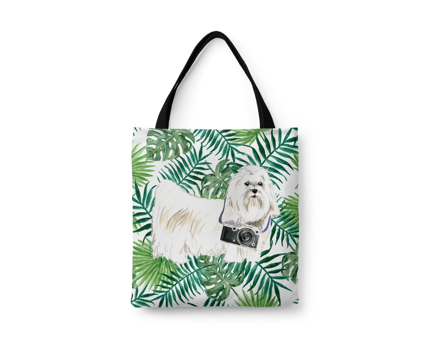Maltese Travel Style Tote Bag 8 Maltese Travel Style Tote Bag - Image 6
