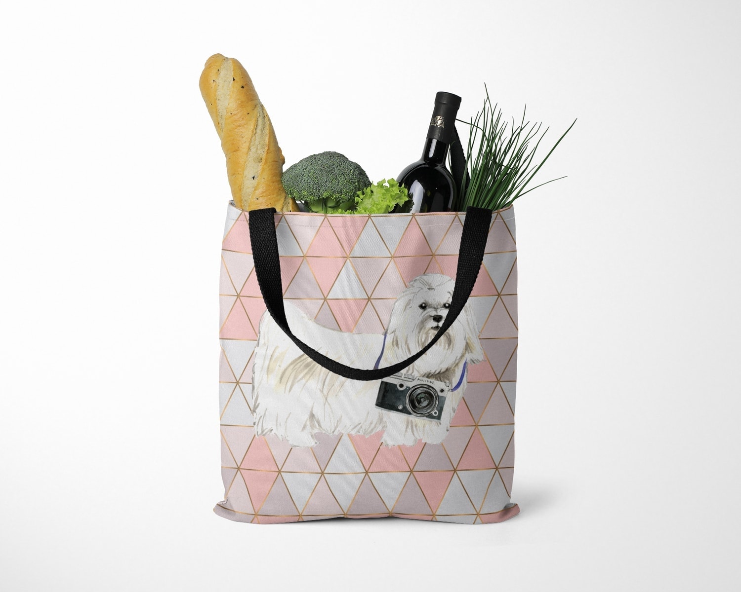 Maltese Travel Style Tote Bag 11 Maltese Travel Style Tote Bag - Image 9