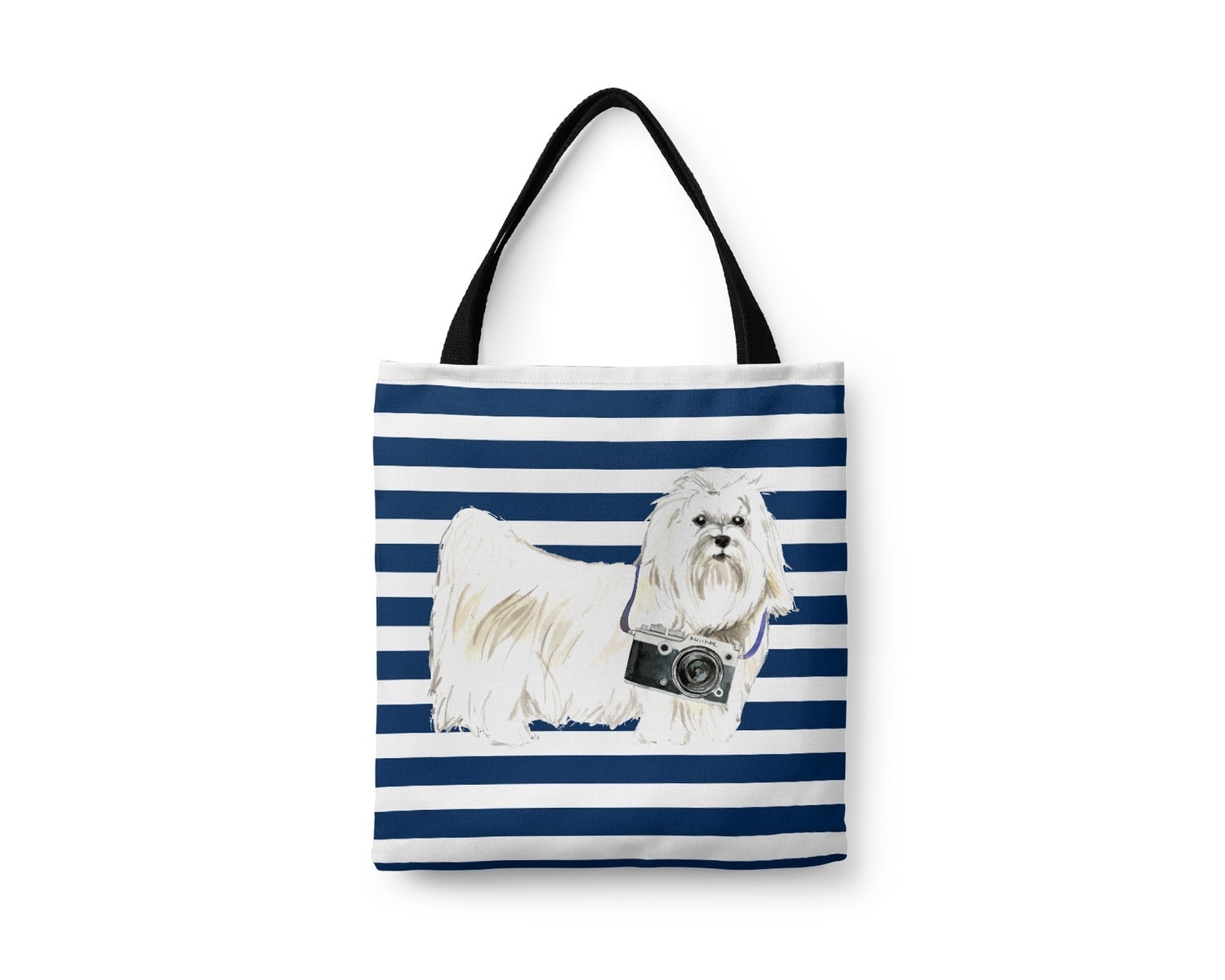 Maltese Travel Style Tote Bag 3 Maltese Travel Style Tote Bag