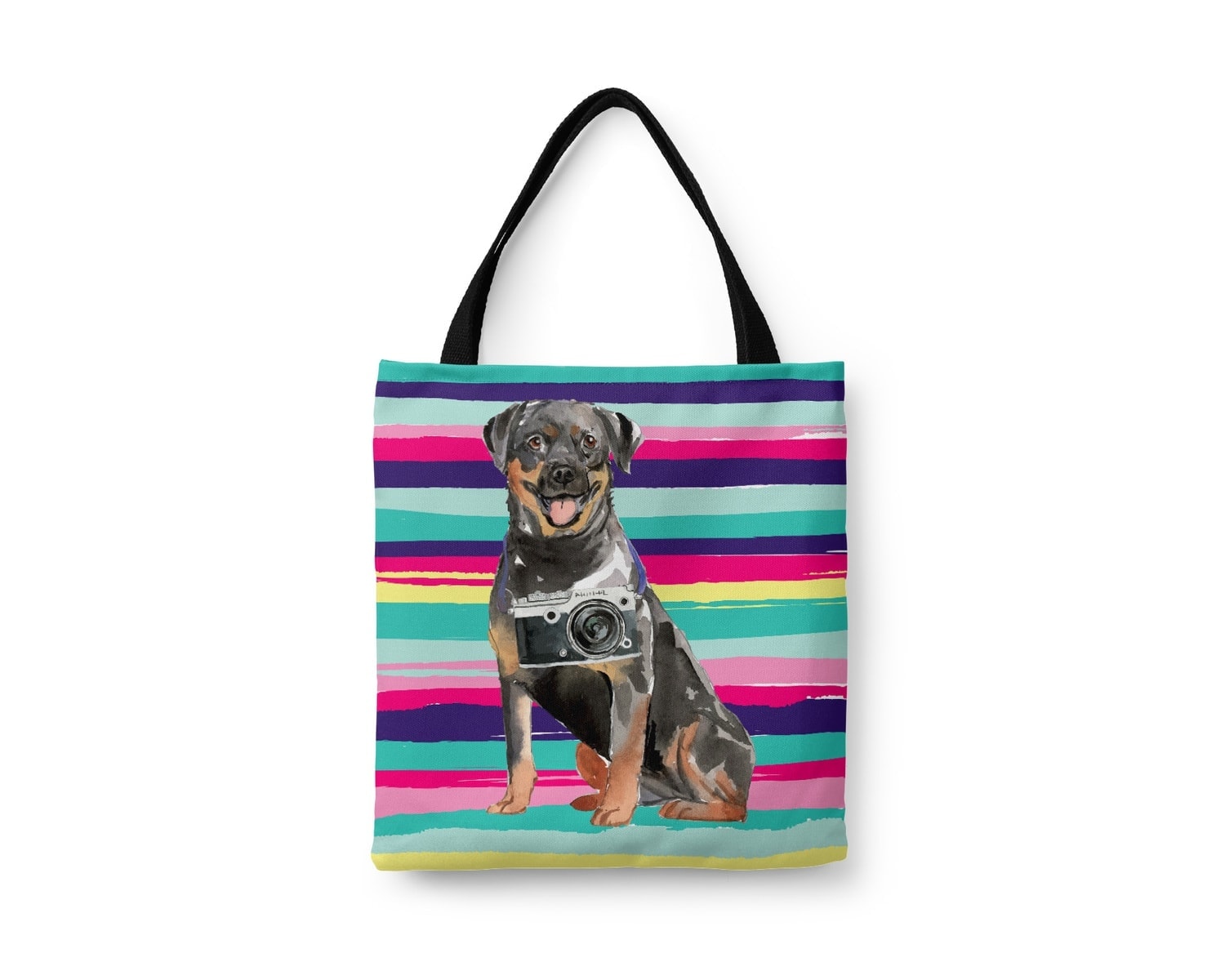 Rottweiler Travel Style Tote Bag 6 Rottweiler Travel Style Tote Bag - Image 4