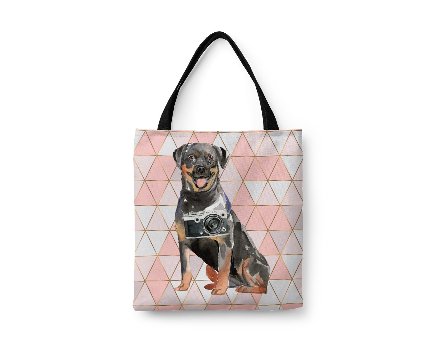 Rottweiler Travel Style Tote Bag 5 Rottweiler Travel Style Tote Bag - Image 3