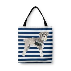 Schnauzer Travel Style Tote Bag