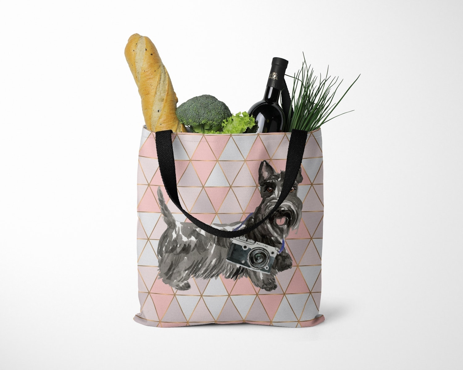 Scottish Terrier Travel Style Tote Bag 11 Scottish Terrier Travel Style Tote Bag - Image 9