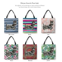 Scottish Terrier Travel Style Tote Bag 29 travel dogs tote scottish terrier variations
