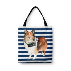 Shetland Sheepdog Travel Style Tote Bag