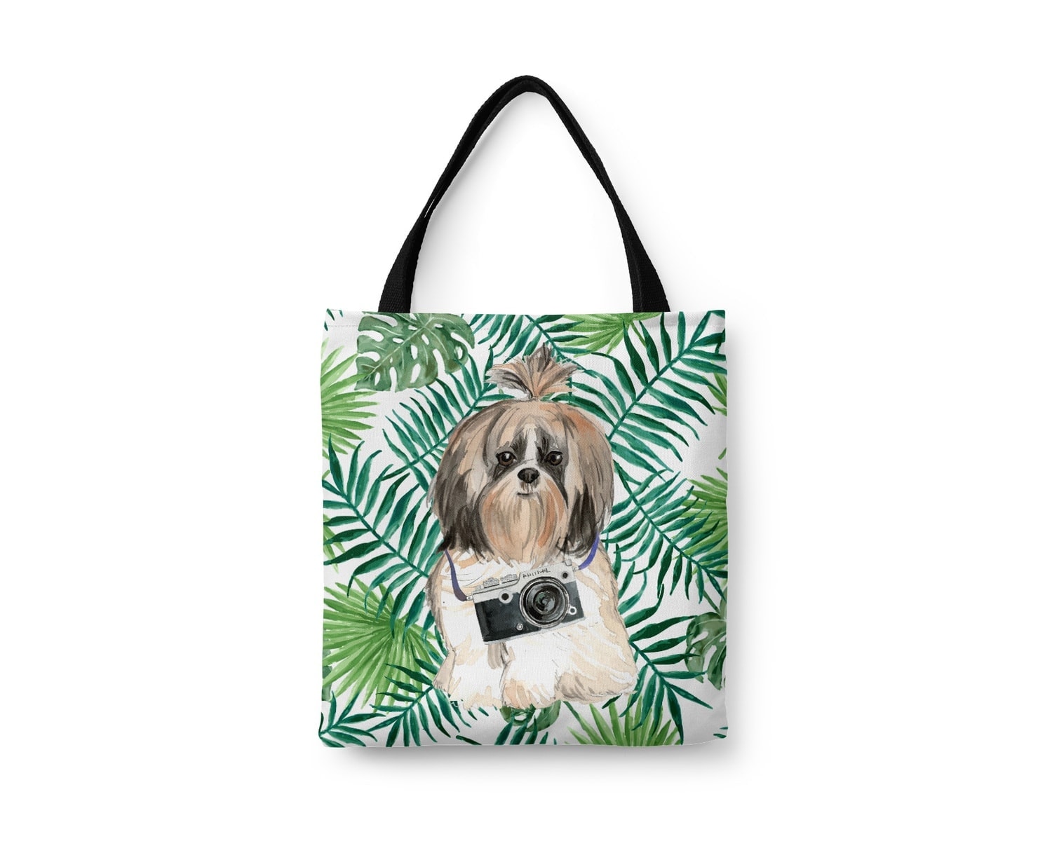 Shih tzu Long hair Travel Style Tote Bag 8 Shih tzu Long hair Travel Style Tote Bag - Image 6