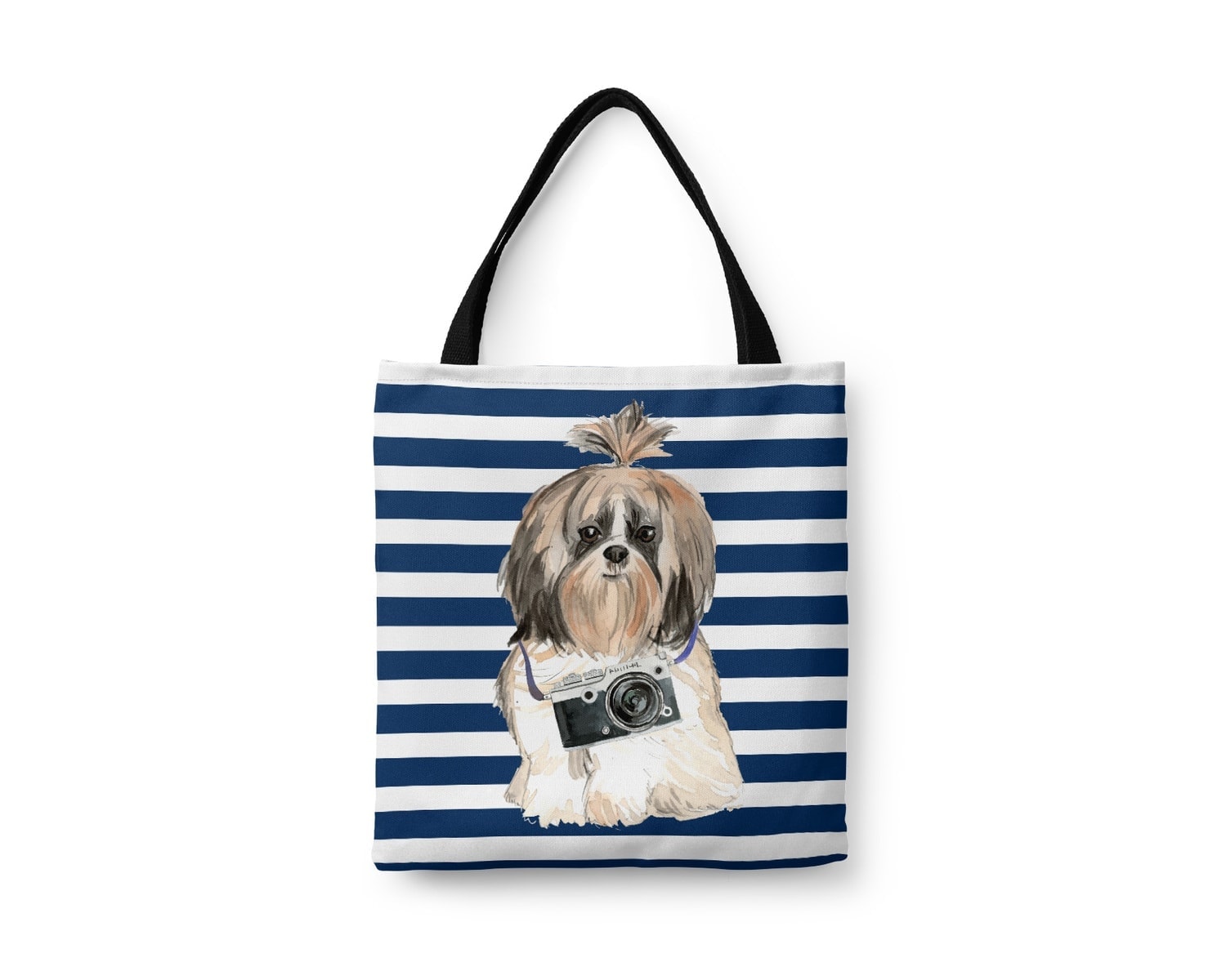 Shih tzu Long hair Travel Style Tote Bag 3 Shih tzu Long hair Travel Style Tote Bag