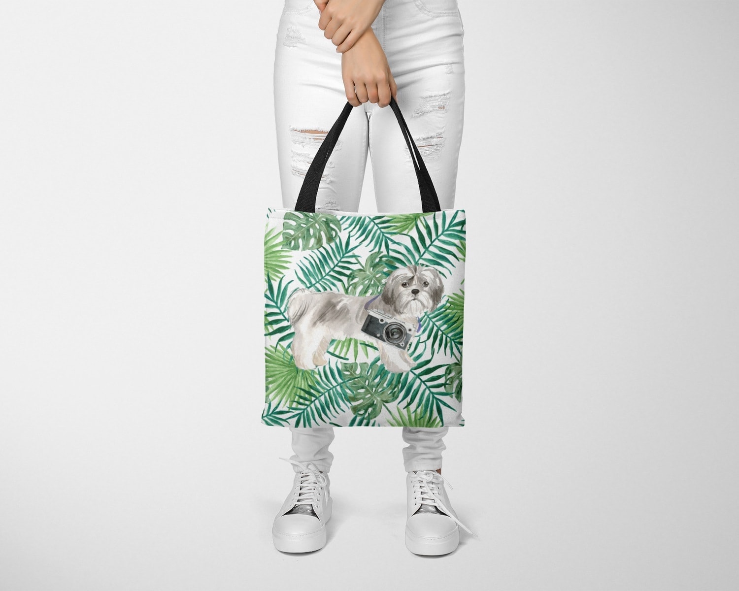 Shih tzu Short hair Travel Style Tote Bag 10 Shih tzu Short hair Travel Style Tote Bag - Image 8