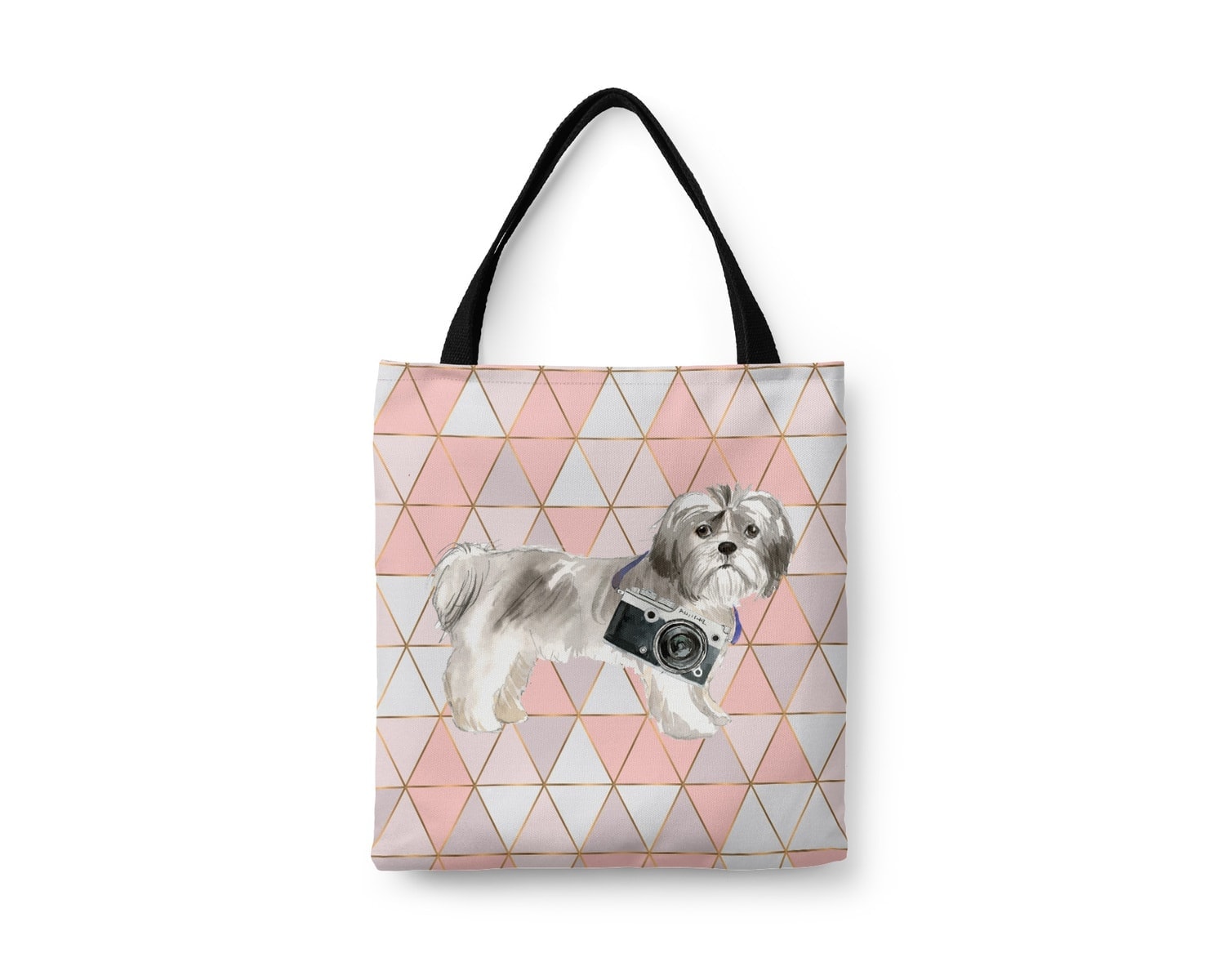 Shih tzu Short hair Travel Style Tote Bag 5 Shih tzu Short hair Travel Style Tote Bag - Image 3