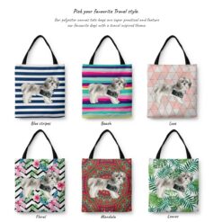 Shih tzu Short hair Travel Style Tote Bag 29 travel dogs tote shih tzu short hair variations