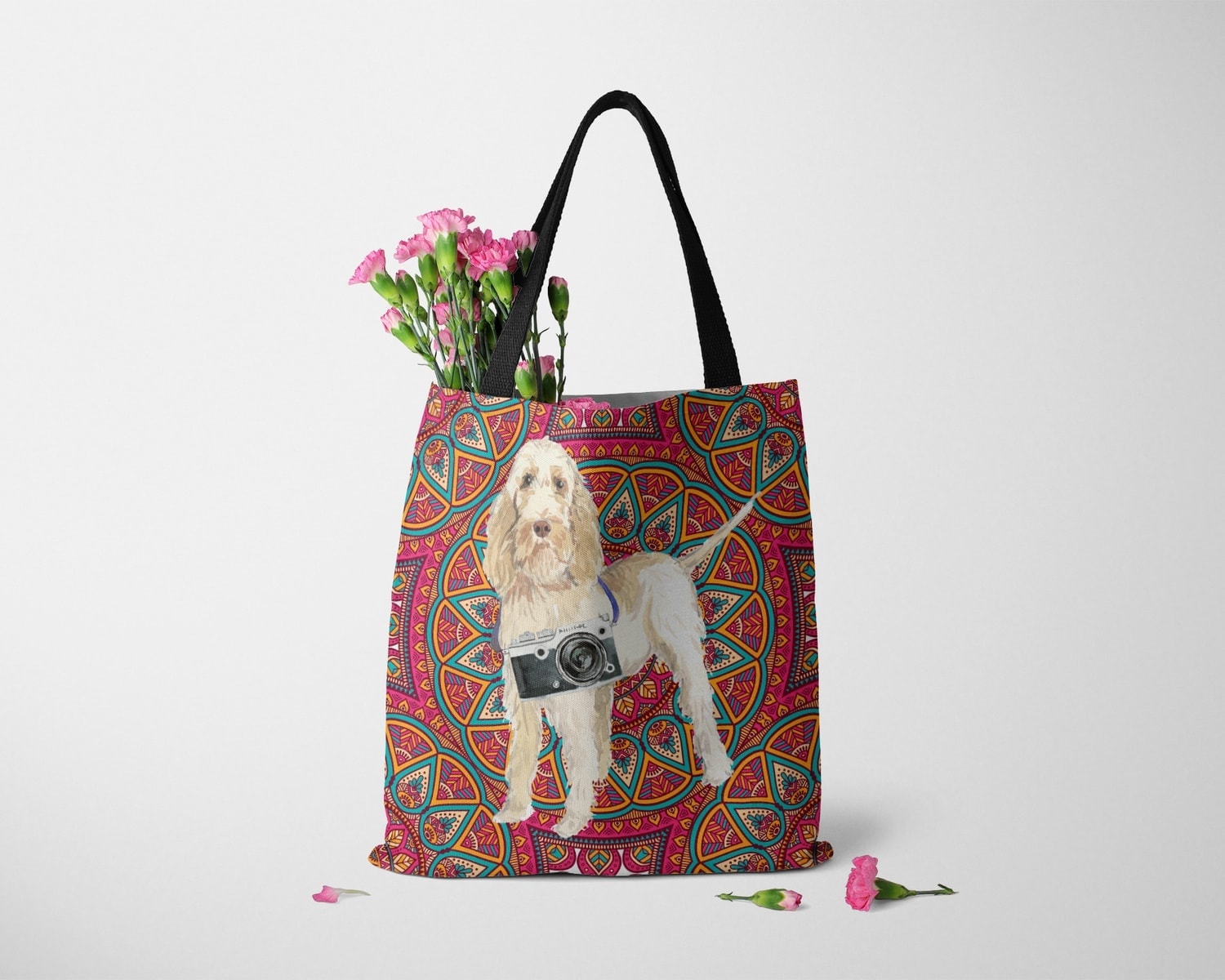 Spinone Italiano Travel Style Tote Bag 12 Spinone Italiano Travel Style Tote Bag - Image 10