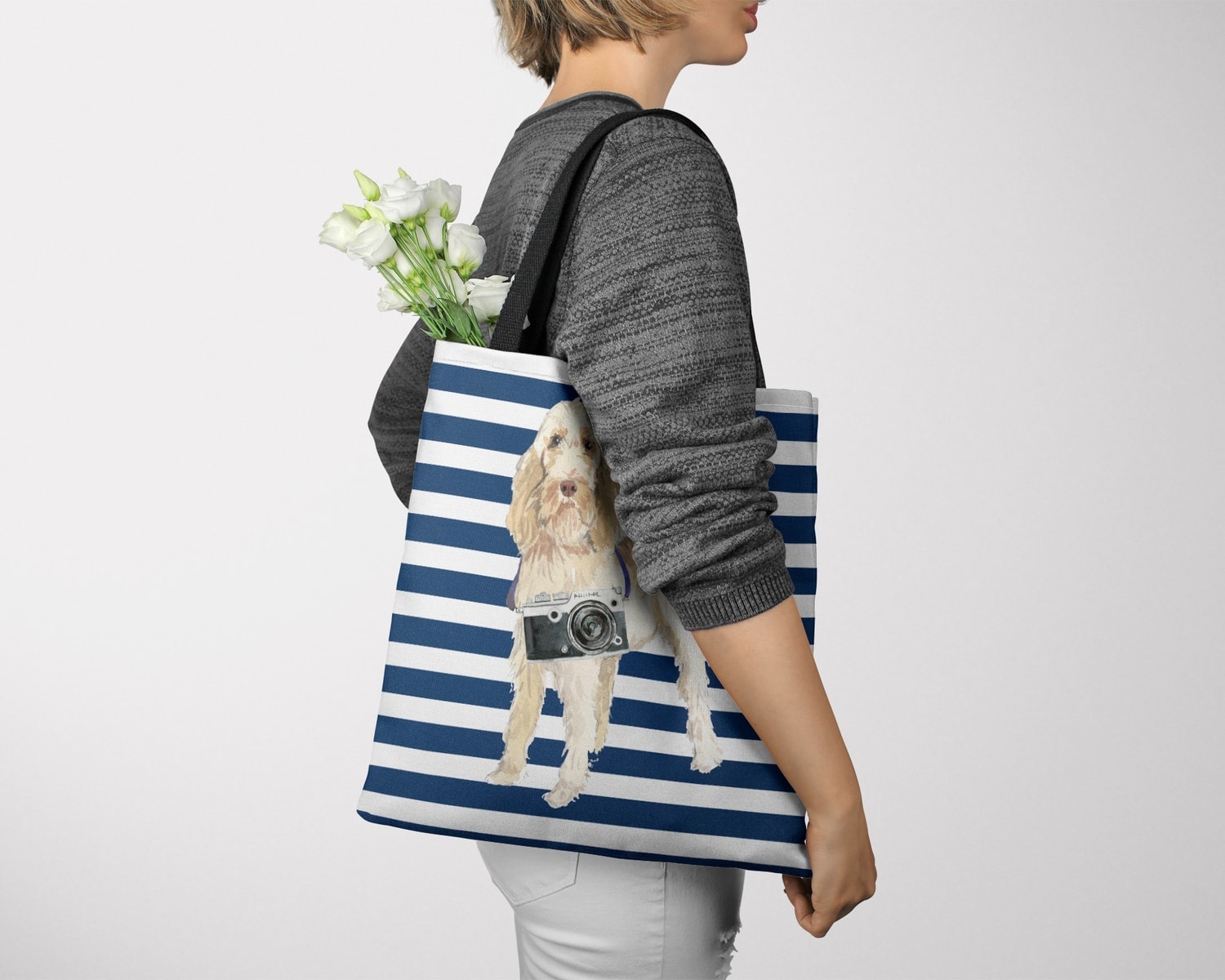 Spinone Italiano Travel Style Tote Bag 13 Spinone Italiano Travel Style Tote Bag - Image 11