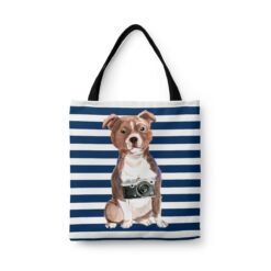 Staffordshire Bull Terrier Travel Style Tote Bag