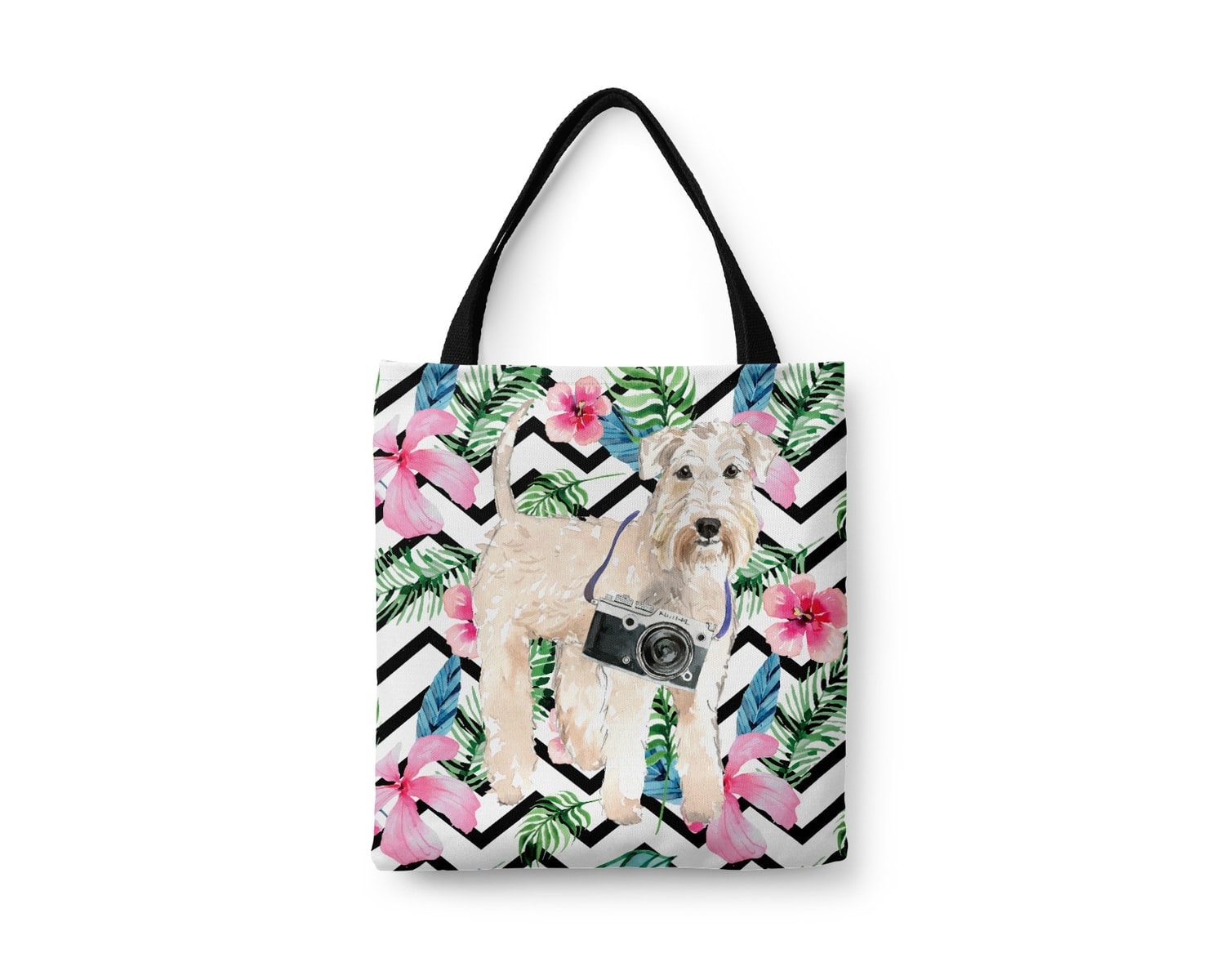 Wheaten Terrier Travel Style Tote Bag 7 Wheaten Terrier Travel Style Tote Bag - Image 5