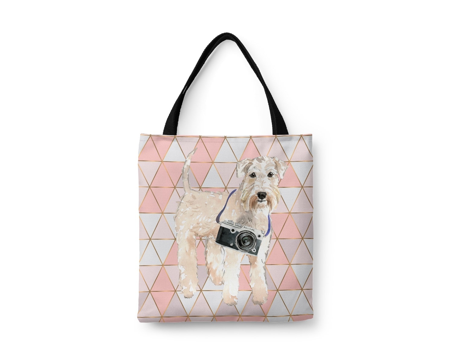 Wheaten Terrier Travel Style Tote Bag 5 Wheaten Terrier Travel Style Tote Bag - Image 3