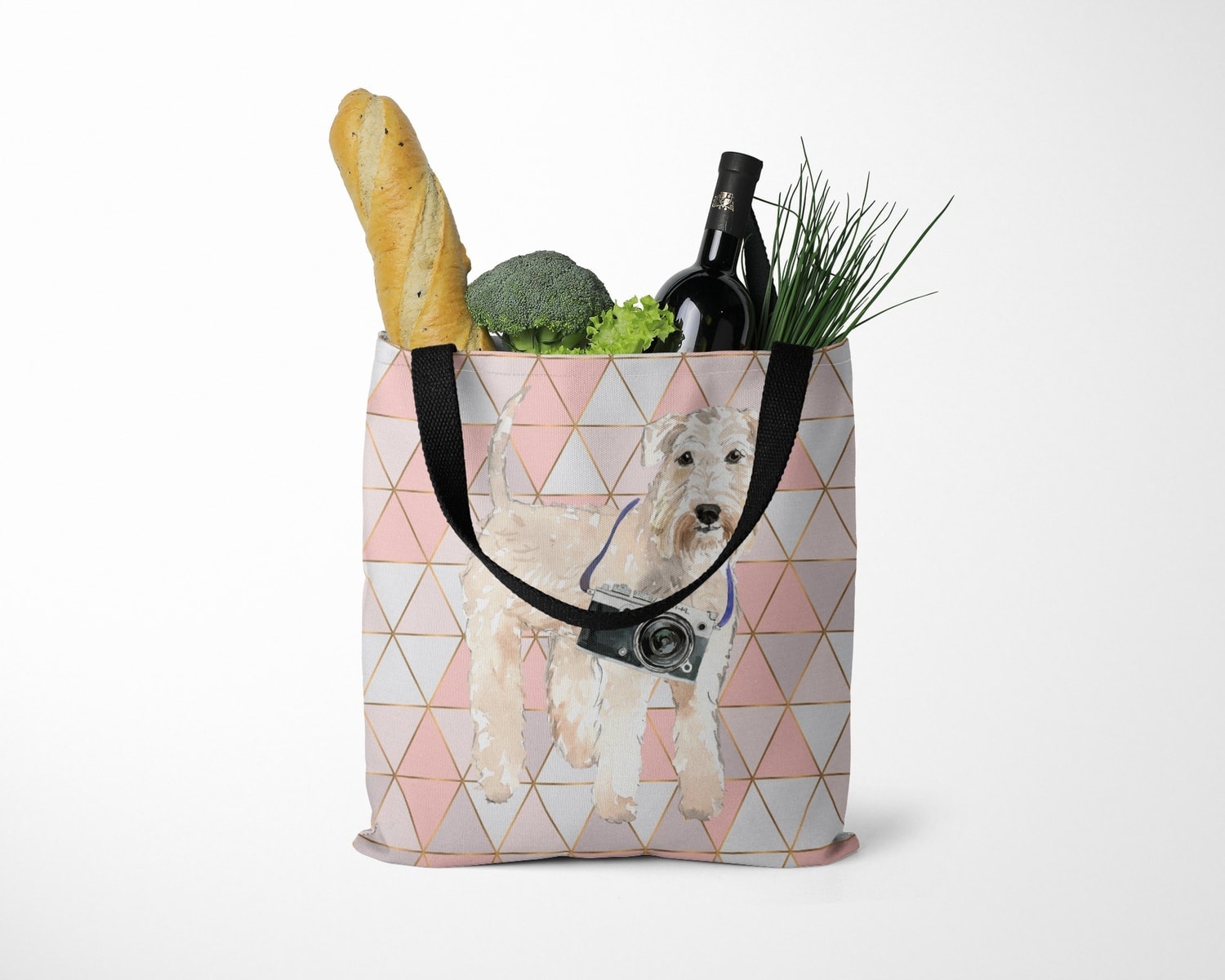 Wheaten Terrier Travel Style Tote Bag 11 Wheaten Terrier Travel Style Tote Bag - Image 9