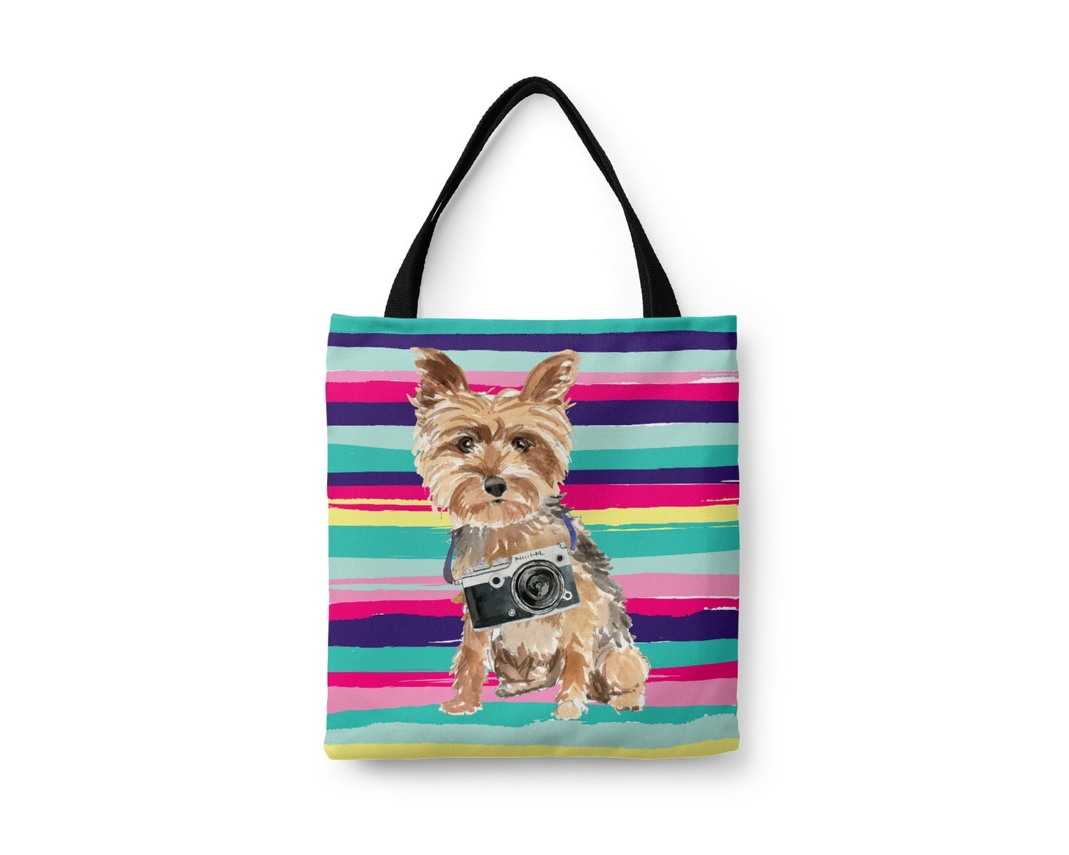Yorkshire Terrier Travel Style Tote Bag 6 Yorkshire Terrier Travel Style Tote Bag - Image 4