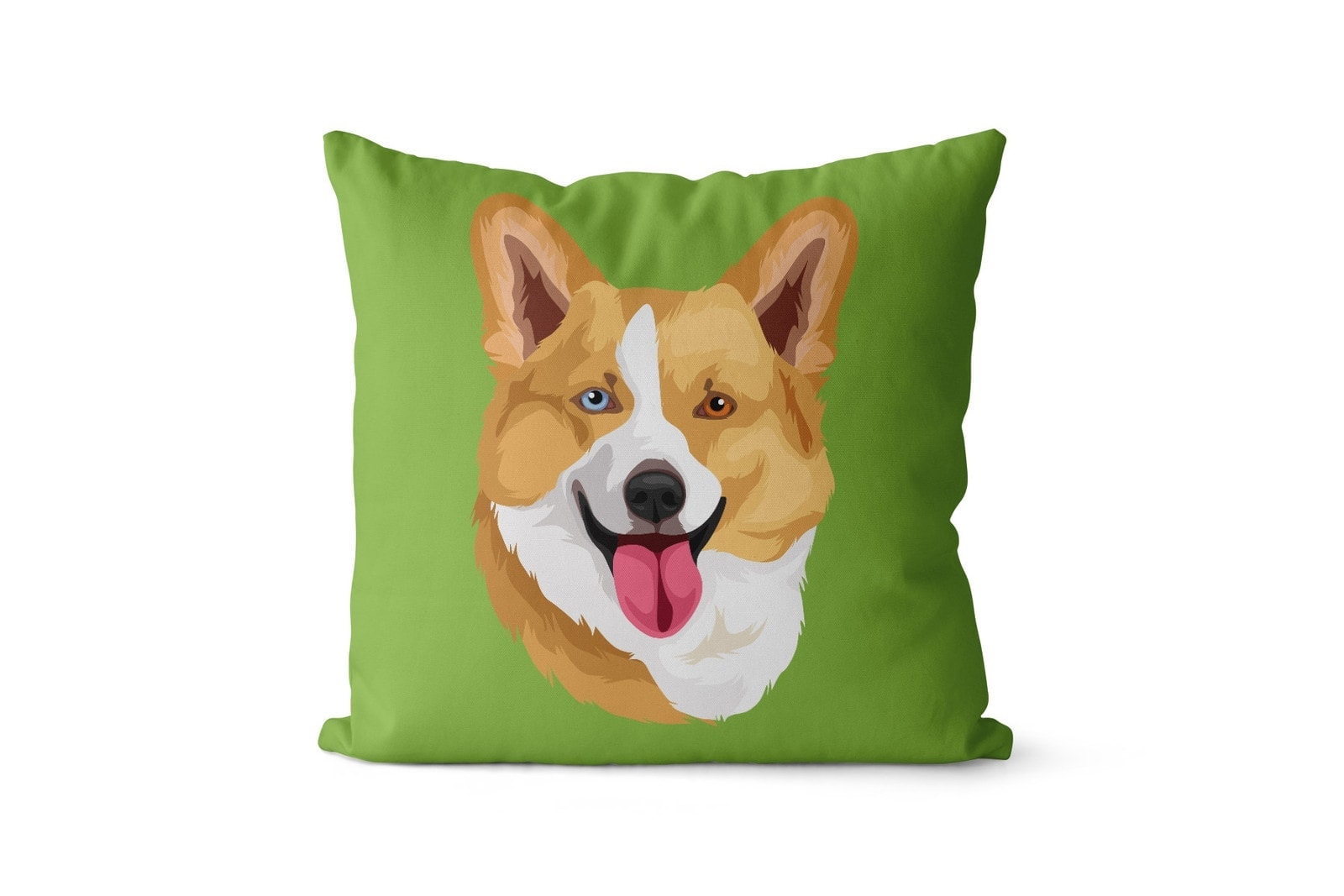 Custom Dog illustration portrait throw pillow - Personalised cushion portrait of your pet from a photo 11 Custom Dog illustration portrait throw pillow - Personalised cushion portrait of your pet from a photo - Image 9
