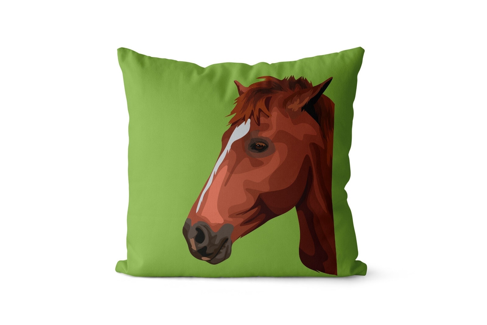 Custom Horse illustration portrait throw pillow - Personalised cushion portrait of your pet from a photo 11 Custom Horse illustration portrait throw pillow - Personalised cushion portrait of your pet from a photo - Image 9