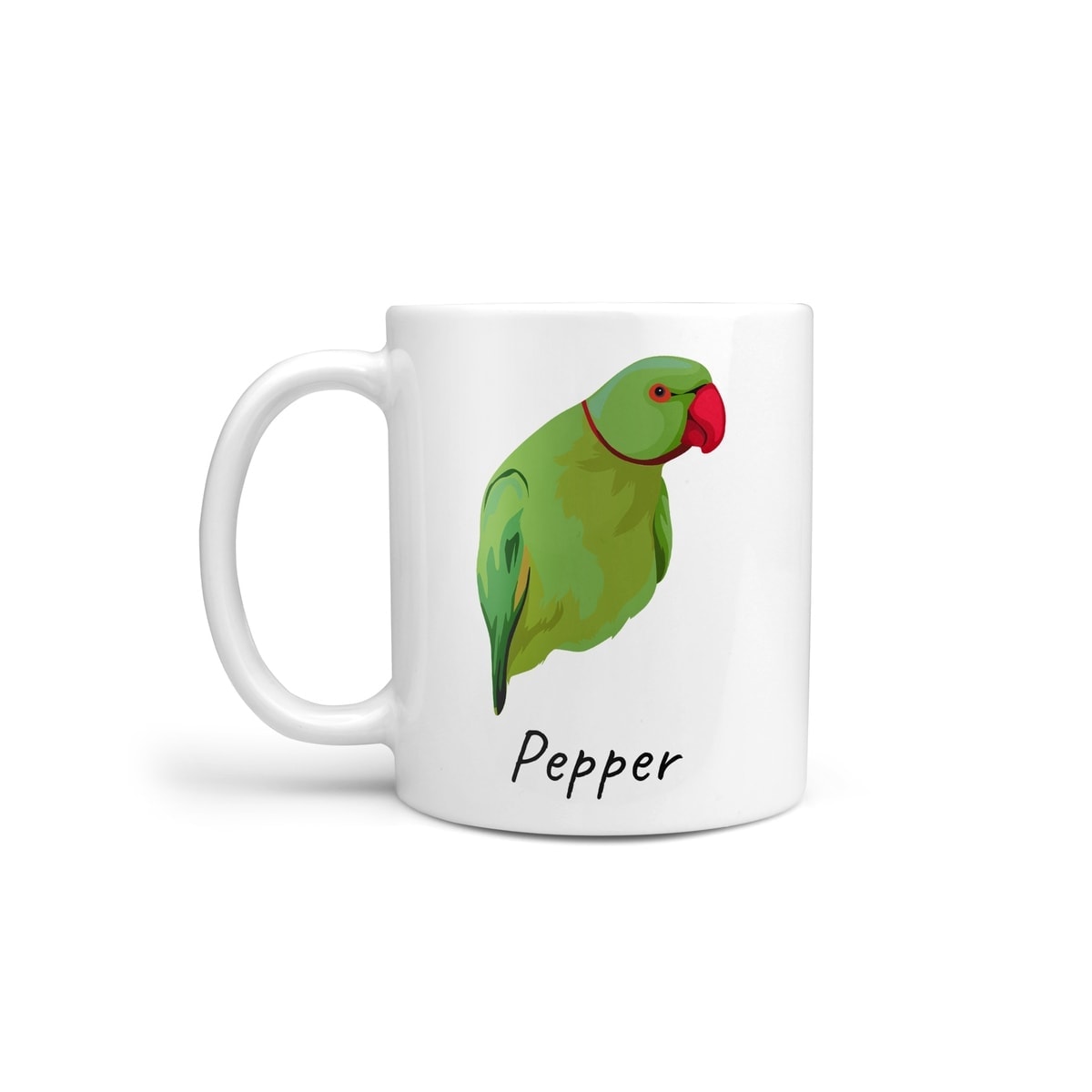 Custom bird illustration portrait mug - Personalised coffee mug portrait of your pet from a photo 9 Custom bird illustration portrait mug - Personalised coffee mug portrait of your pet from a photo - Image 7