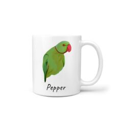 Custom bird illustration portrait mug - Personalised coffee mug portrait of your pet from a photo 20 Custom bird illustration portrait mug - Personalised coffee mug portrait of your pet from a photo - Image 9