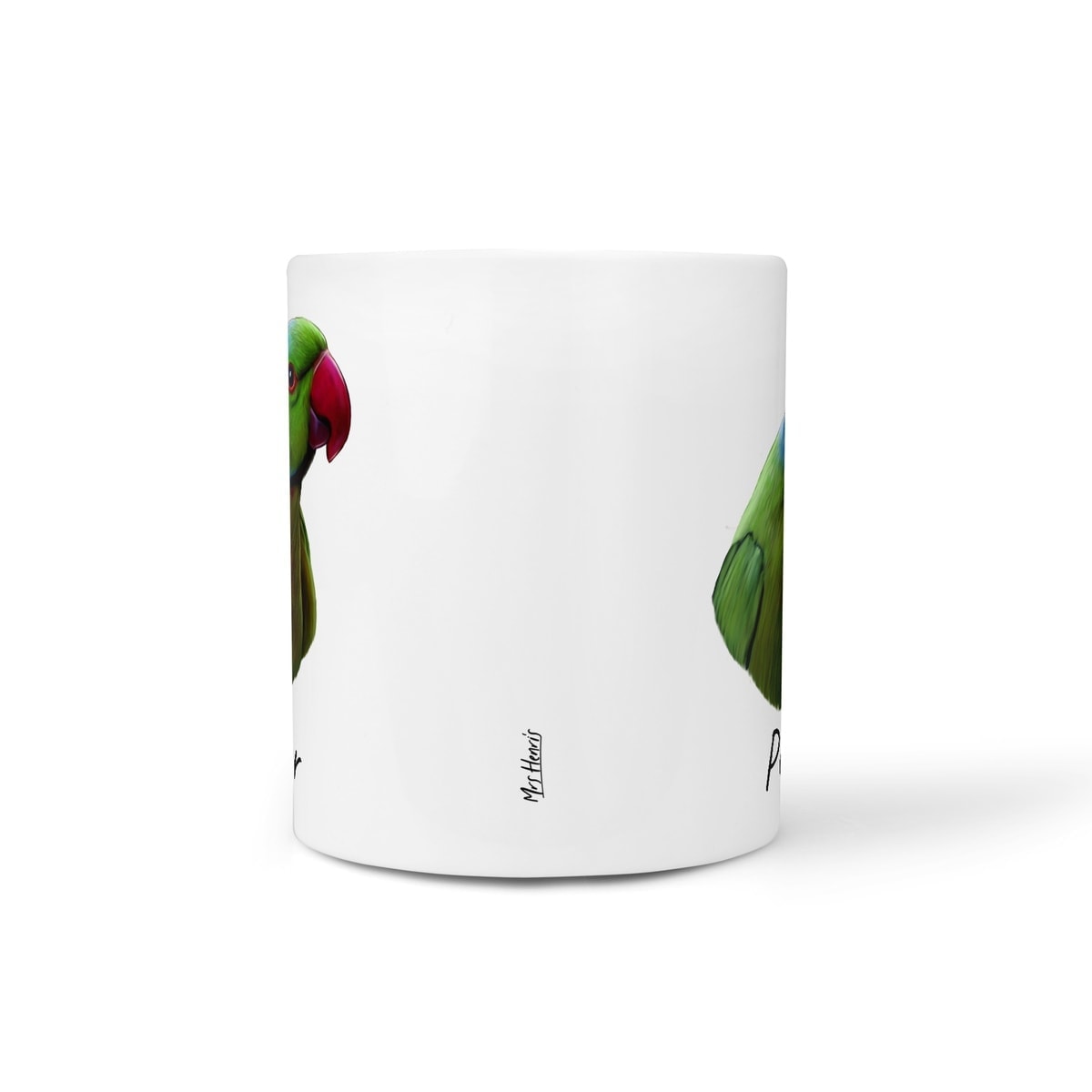 Custom Bird painting portrait mug - Personalised coffee mug portrait of your pet from a photo 7 Custom Bird painting portrait mug - Personalised coffee mug portrait of your pet from a photo - Image 5