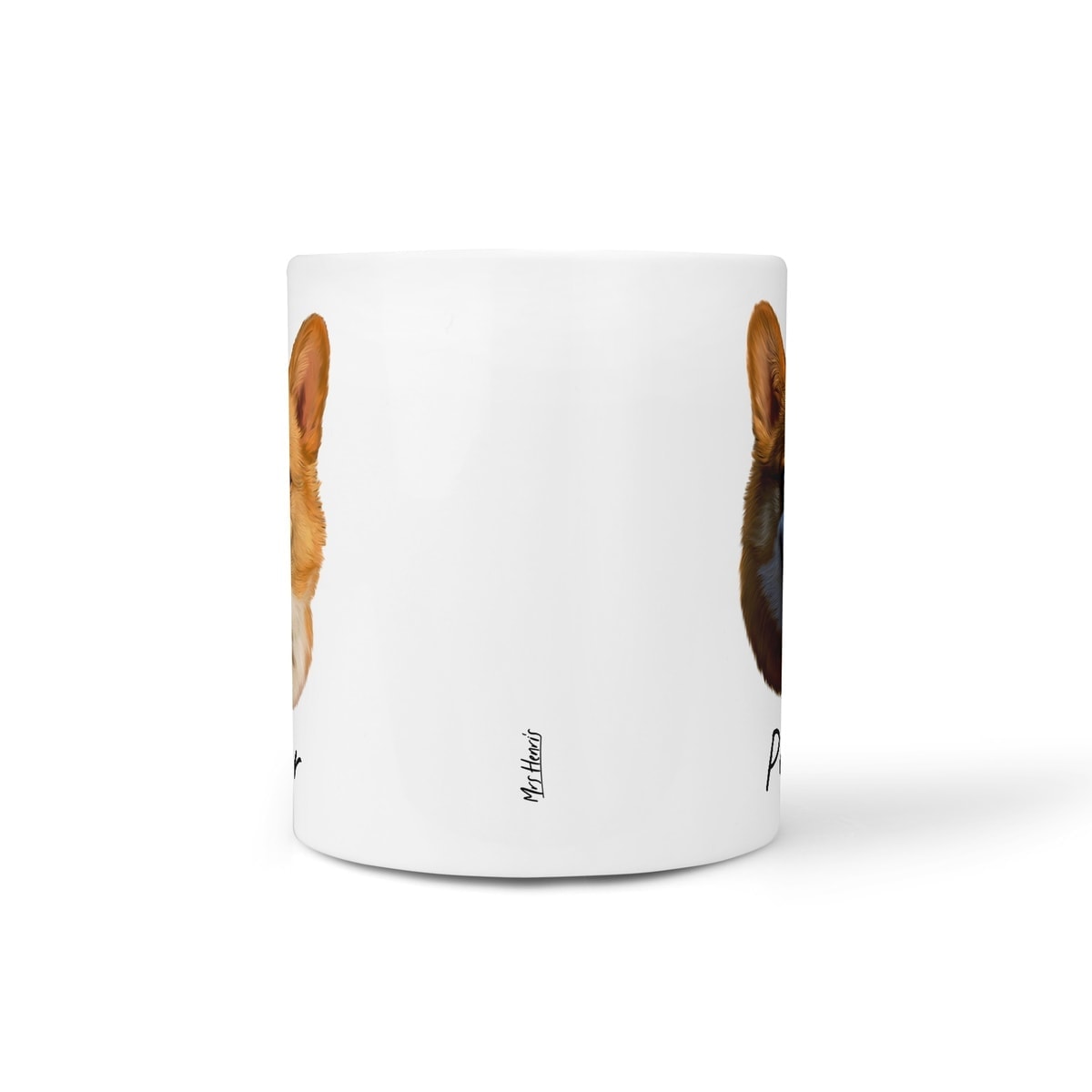 Custom Dog painting portrait mug - Personalised coffee mug portrait of your pet from a photo 7 Custom Dog painting portrait mug - Personalised coffee mug portrait of your pet from a photo - Image 5