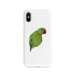 Custom bird illustration portrait phone case - Personalised portrait of your pet from a photo for your Iphone 15 Pro Max, Iphone 14, 13, 12 to 6 & Samsung Galaxy S23 Ultra, S22, S21 to S6 26 personalised pet portrait phone case bird illustration white