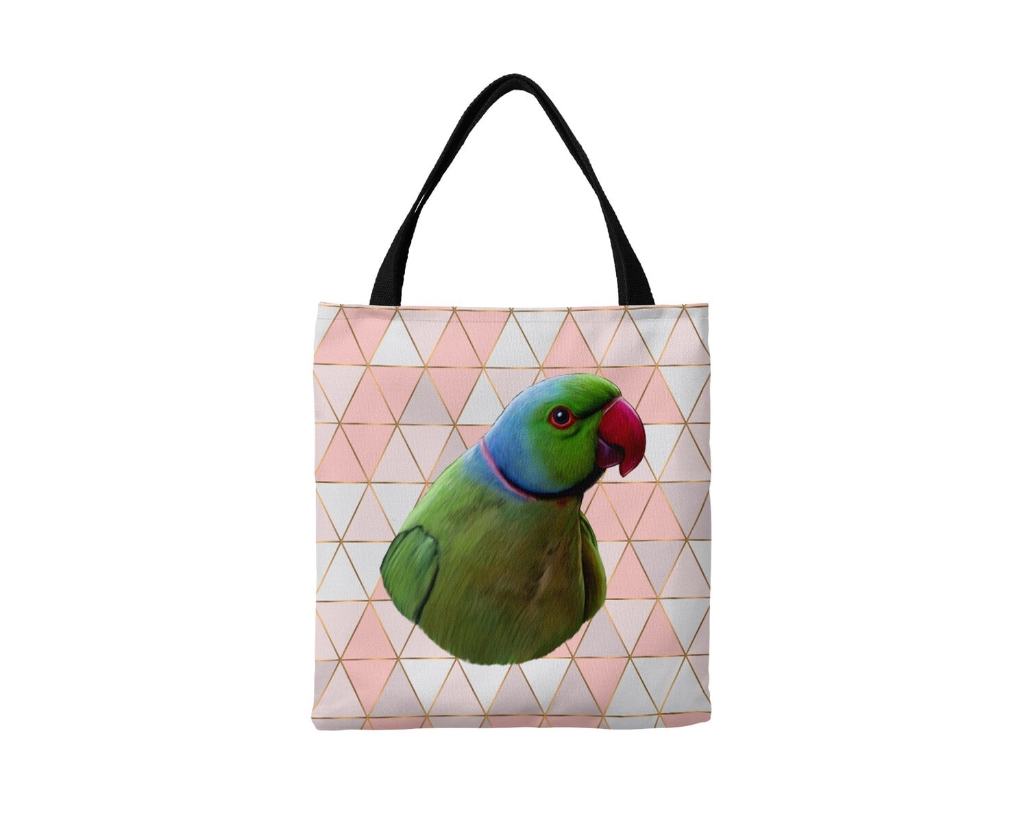 Custom bird painting portrait tote bag - Travel collection personalised portrait of your pet from a photo 8 Custom bird painting portrait tote bag - Travel collection personalised portrait of your pet from a photo - Image 6