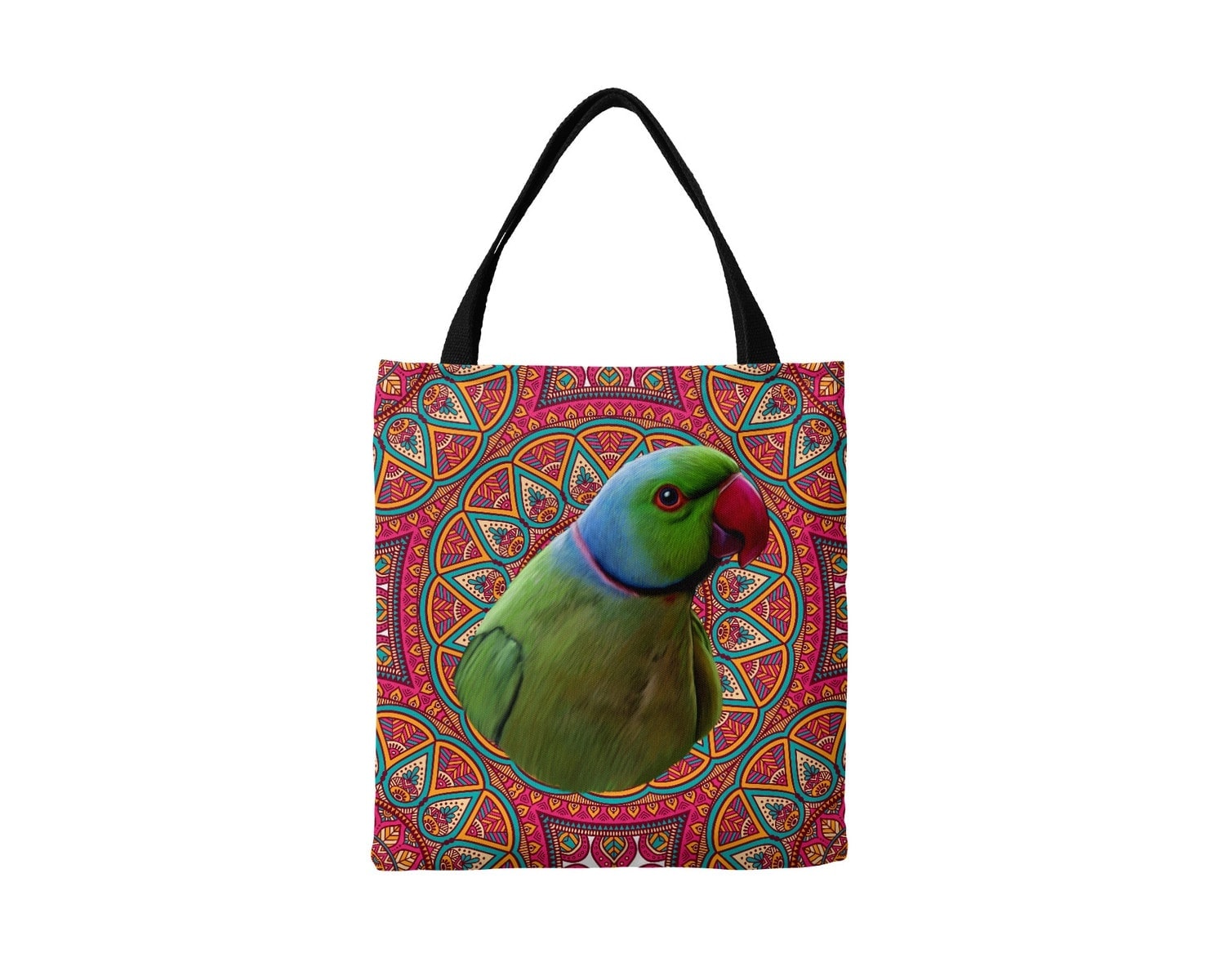 Custom bird painting portrait tote bag - Travel collection personalised portrait of your pet from a photo 9 Custom bird painting portrait tote bag - Travel collection personalised portrait of your pet from a photo - Image 7
