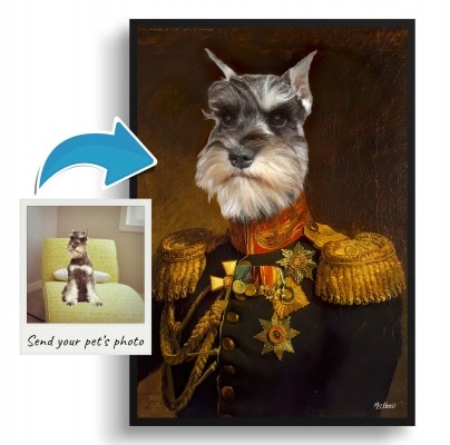 Renaissance pet portraits, the quirky new trend your pets will love 2 photo to prince renaissance dog portrait