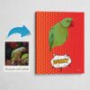 photo to pop art bird portrait canvas dash