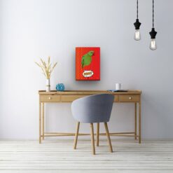 Custom Pop Art Style Bird Portrait - Pet illustration from photo - Dash Canvas 21 pop art pet portrait illustrations bird dash office