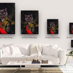 renaissance cat canvas nelson painting white canvas size comparison