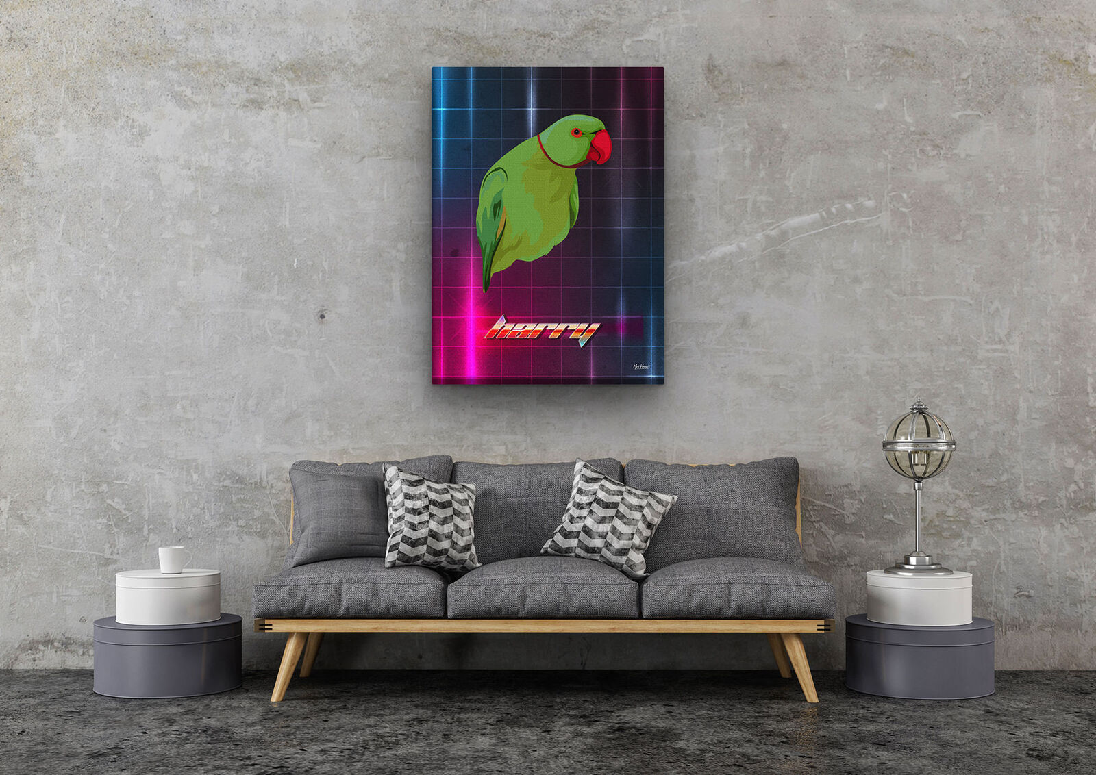 Custom Retro Arcade Style Bird Portrait - Pet illustration from photo - Hyperspeed Canvas 11 Custom Retro Arcade Style Bird Portrait - Pet illustration from photo - Hyperspeed Canvas - Image 9