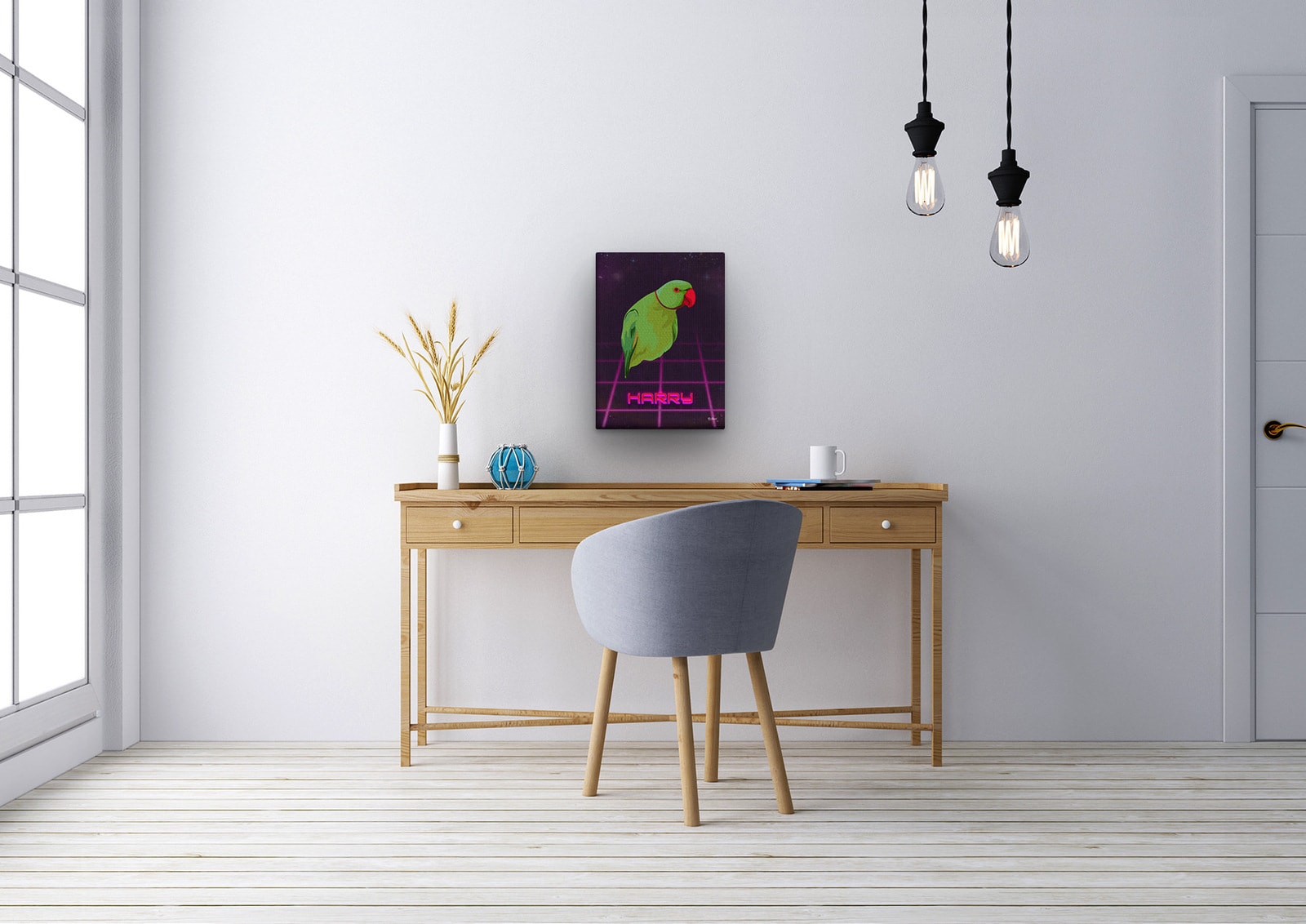 Custom Retro Arcade Style Bird Portrait - Pet illustration from photo - Invaders Canvas 12 Custom Retro Arcade Style Bird Portrait - Pet illustration from photo - Invaders Canvas - Image 10