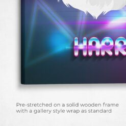 retro arcade pet portrait illustrations cat fever front view angled close up wall