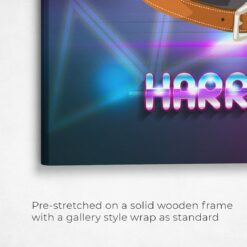 Custom Retro Arcade Style Dog Portrait - Pet illustration from photo - Fever Canvas 15 retro arcade pet portrait illustrations dog fever front view angled close up wall