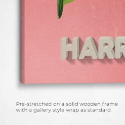 retro pet portrait illustrations bird decking front view angled close up wall
