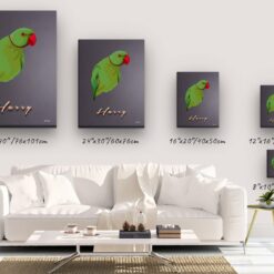 retro pet portrait illustrations bird night script canvas size comparison