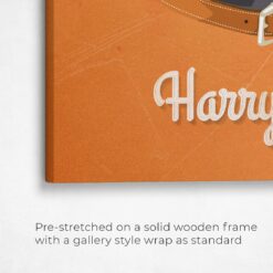 Custom Mid Century Retro Style Dog Portrait - Pet illustration from photo - Sand And Stone Canvas 15 retro pet portrait illustrations dog sand and stone front view angled close up wall