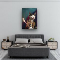 music icons hendrix cat bedroom