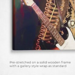 music icons hendrix dog front view angled close up wall