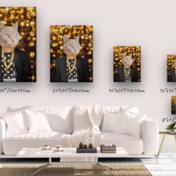 music icons jay z cat canvas size comparison